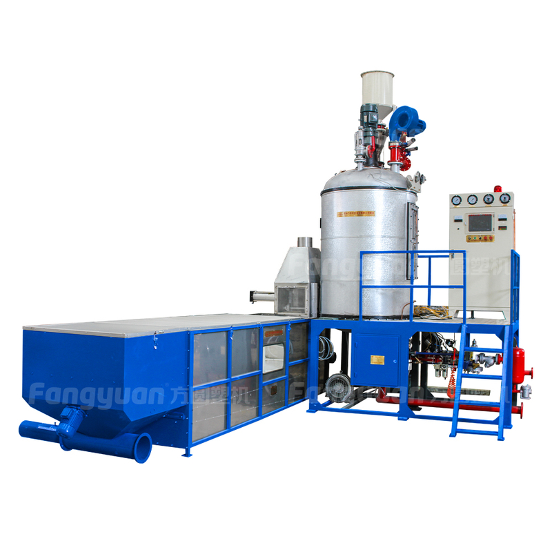 Tipo de grupo m&aacute;quina da espuma dos auto expansores do EPS pre com camas de secagem fluidizadas